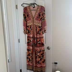 Maxi floral dress